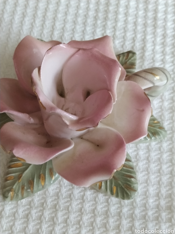 Antig&uuml;edades: Flor de cer&aacute;mica manises o capodimonte? - Foto 2