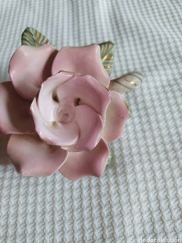 Antig&uuml;edades: Flor de cer&aacute;mica manises o capodimonte? - Foto 5