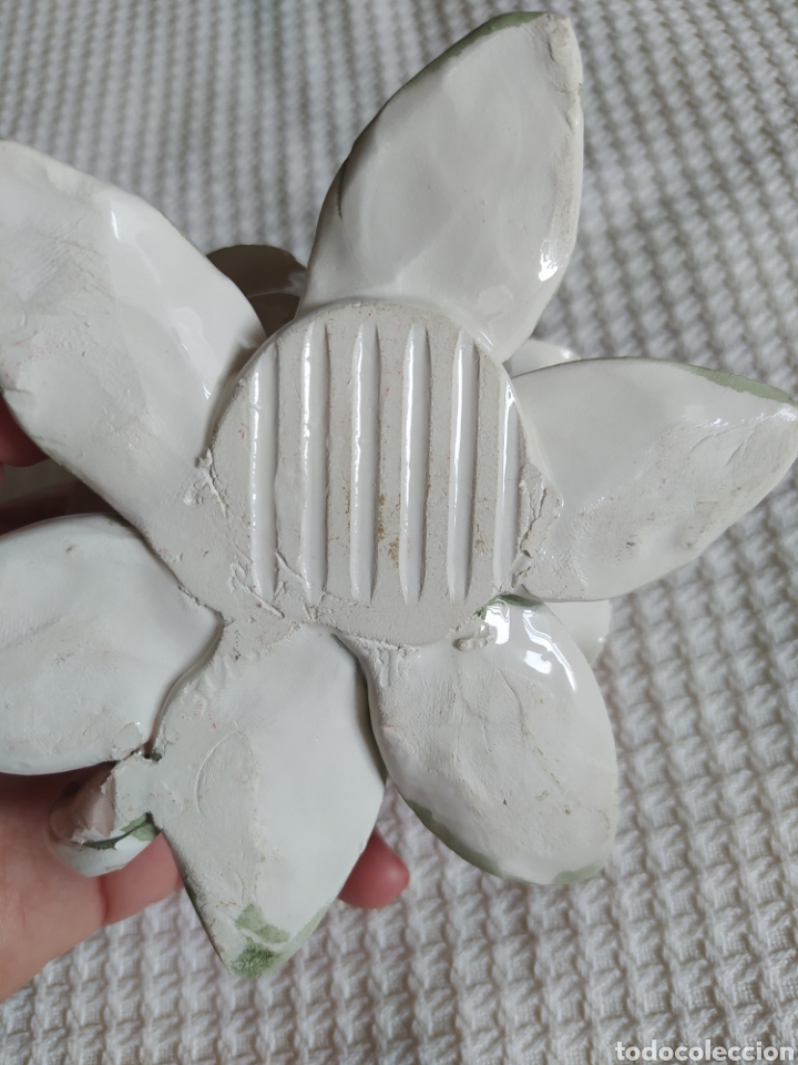 Antig&uuml;edades: Flor de cer&aacute;mica manises o capodimonte? - Foto 8