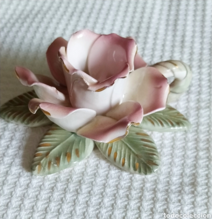 Antig&uuml;edades: Flor de cer&aacute;mica manises o capodimonte? - Foto 1