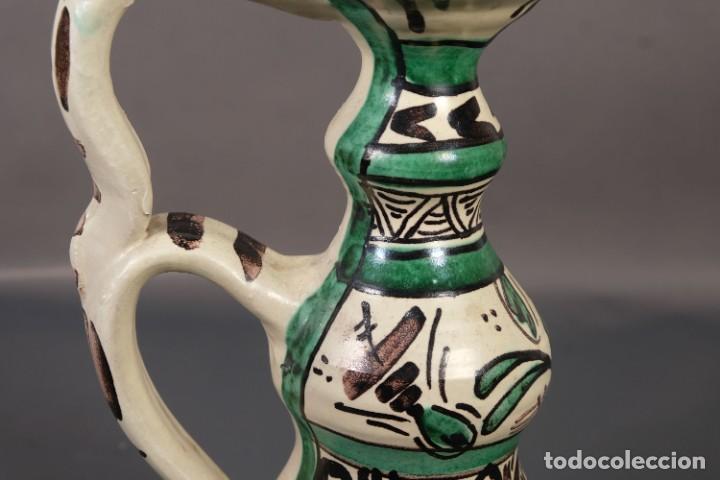 Antig&uuml;edades: L&aacute;mpara de aceite en barro Punter 55 Teruel - Foto 11