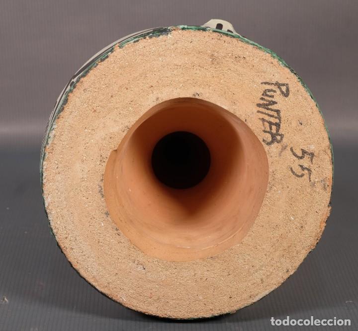 Antig&uuml;edades: L&aacute;mpara de aceite en barro Punter 55 Teruel - Foto 16