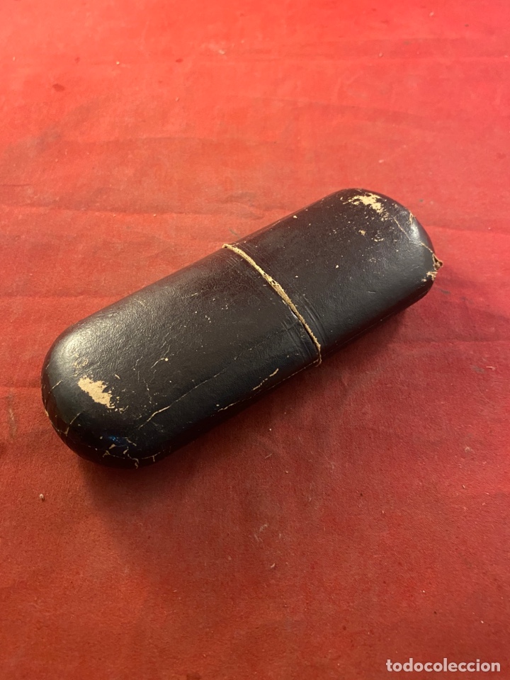Antig&uuml;edades: Antigua funda de gafas - Foto 1