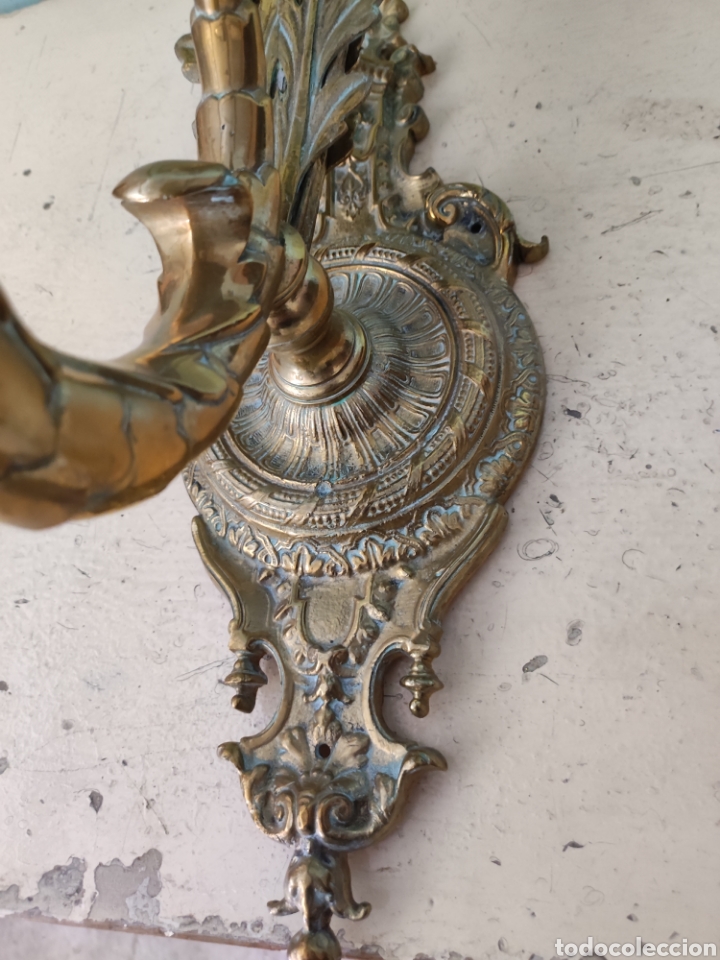 Antig&uuml;edades: Aplique de bronce - Foto 3