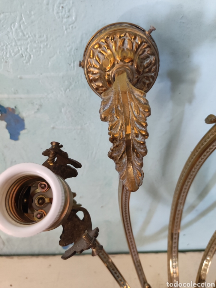 Antig&uuml;edades: Aplique de bronce - Foto 5