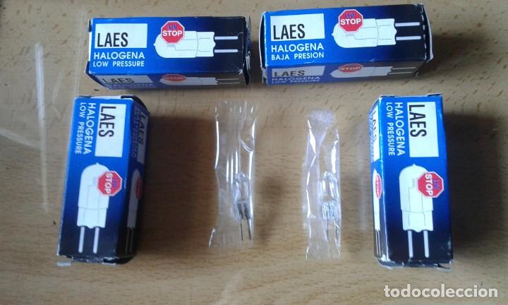 Antig&uuml;edades: CUATRO LAMPARAS ALOGENAS LAES - Foto 1