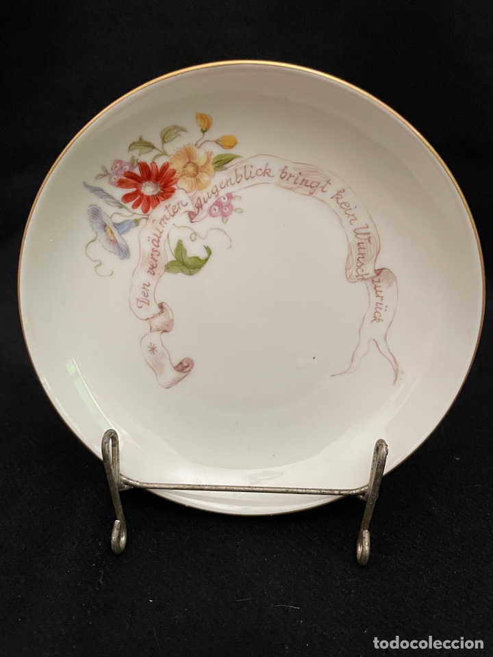 Antig&uuml;edades: 2 tazas con su plato Langenthal 1950 - Foto 5