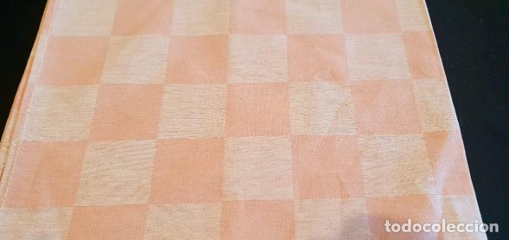 Antig&uuml;edades: 6 servilletas cuadros algod&oacute;n - Foto 2