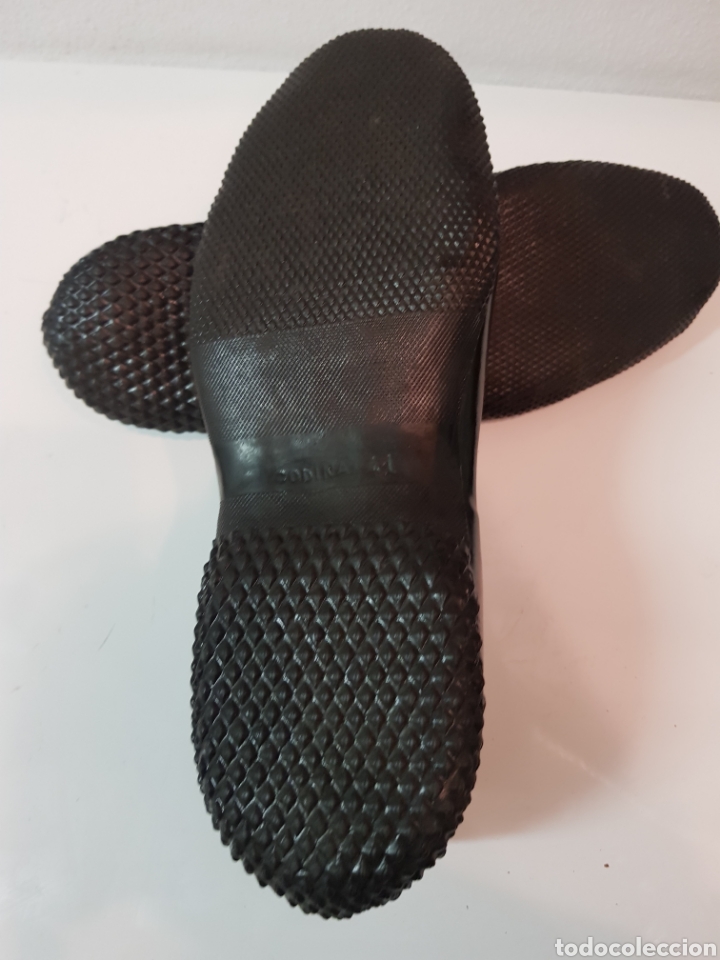 Antig&uuml;edades: Zapatos impermeables n&deg;41, a&ntilde;os 1960 - Foto 3