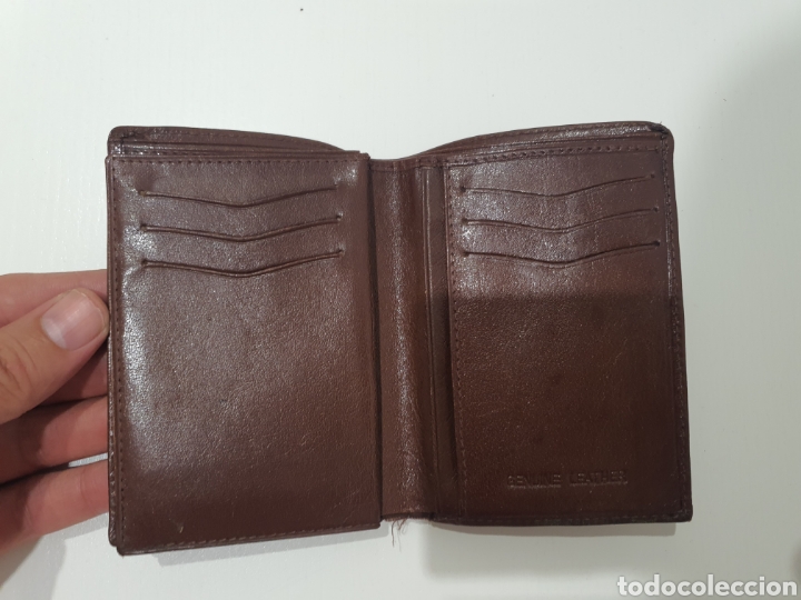 Antig&uuml;edades: cartera de piel. - Foto 2