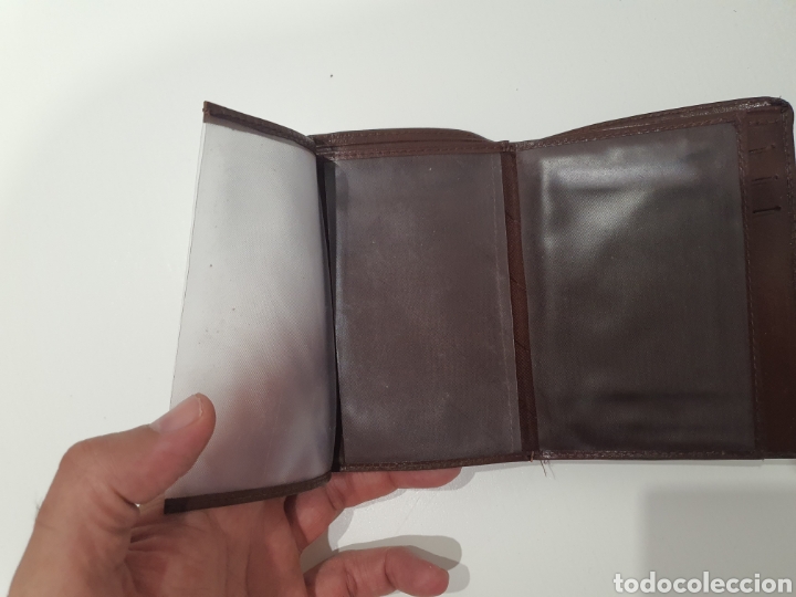 Antig&uuml;edades: cartera de piel. - Foto 3