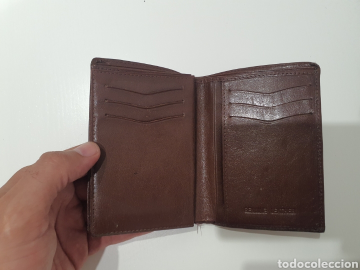 Antig&uuml;edades: cartera de piel. - Foto 4