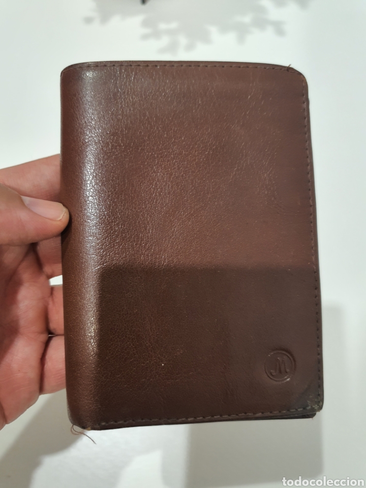 Antig&uuml;edades: cartera de piel. - Foto 1