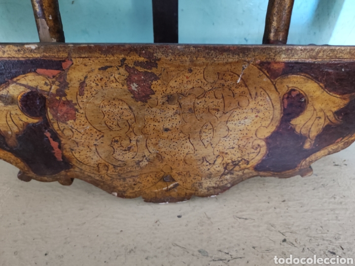 Antig&uuml;edades: Repisa de cocina decorada y dorada - Foto 2