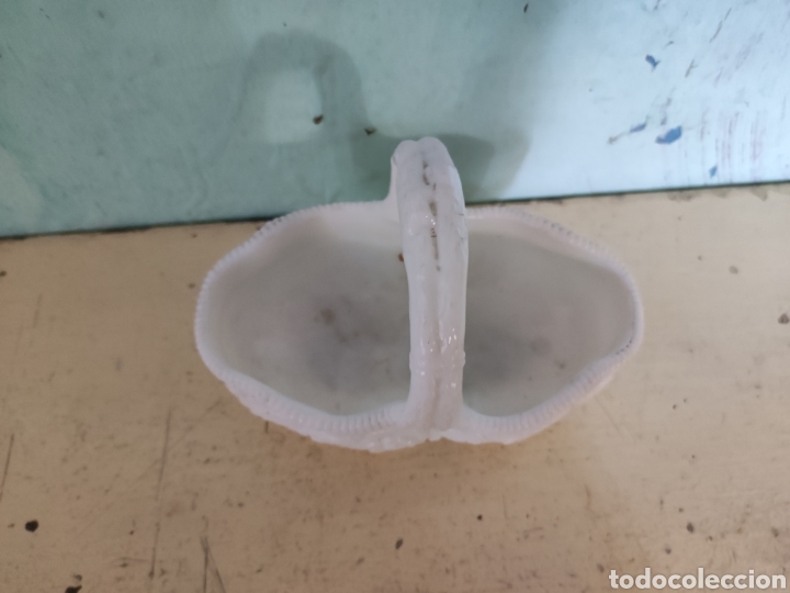 Antig&uuml;edades: Cesta opalina - Foto 2