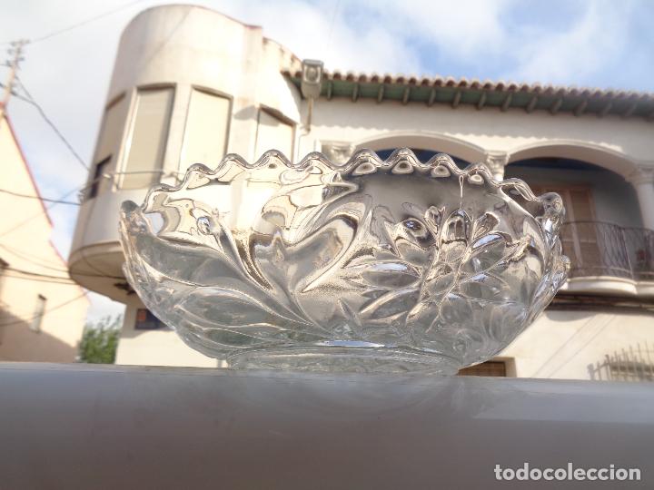 Oggetti Antichi: CUENCO DE CRISTAL PARA FRUTERO