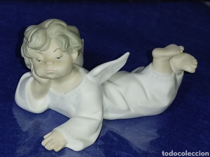 Antig&uuml;edades: Angel de porcelana Lladro. - Foto 3