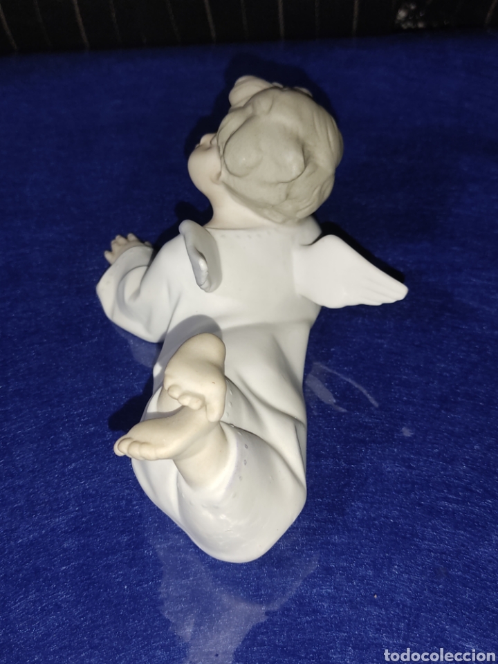 Antig&uuml;edades: Angel de porcelana Lladro. - Foto 5