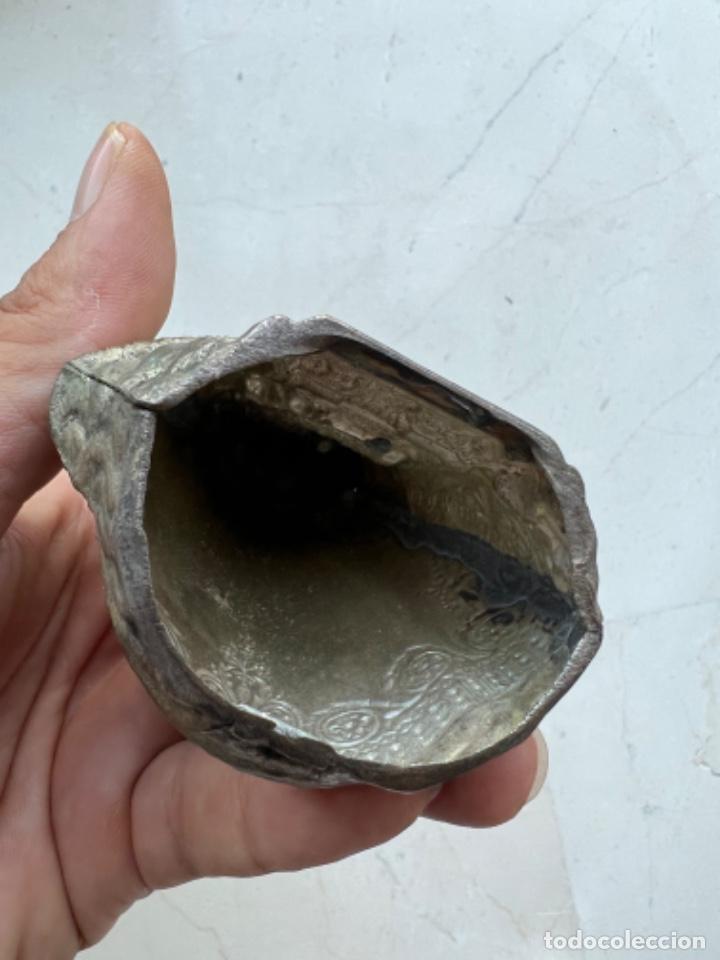 Antig&uuml;edades: ANTIGUA VIRGEN DE METAL A IDENTIFICAR - Foto 4