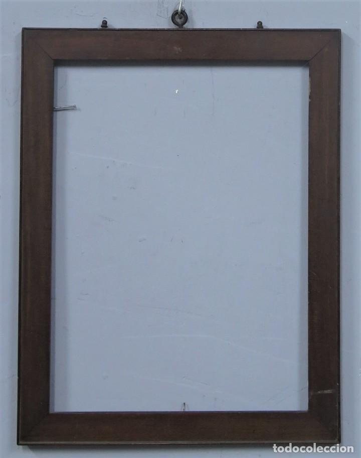 Antig&uuml;edades: MARCO DE MADERA NOBLE. HACIA 1850 - Foto 1