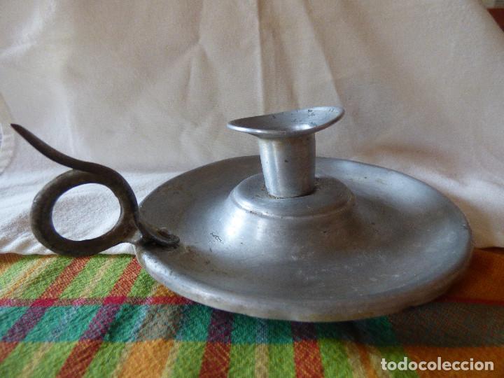 Antig&uuml;edades: Palmatoria,aluminio. - Foto 2