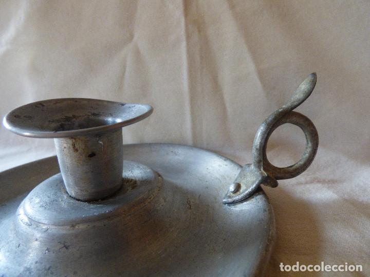 Antig&uuml;edades: Palmatoria,aluminio. - Foto 3