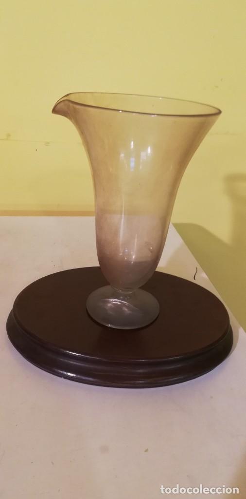 Antig&uuml;edades: ANTIGUO VASO EN VIDRIO SOPLADO - Foto 2