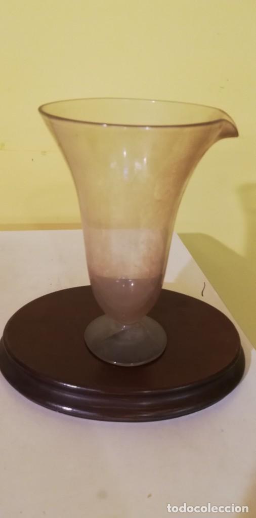 Antig&uuml;edades: ANTIGUO VASO EN VIDRIO SOPLADO - Foto 4