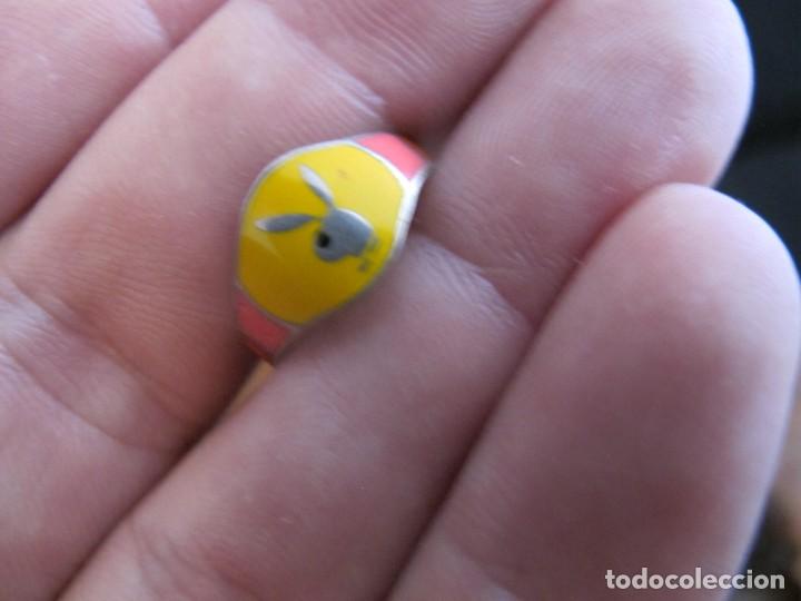 Antig&uuml;edades: Anillo de plata infantil. Contraste 925 - Foto 3