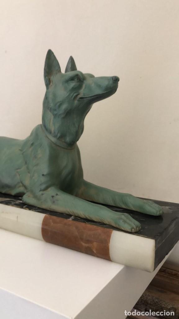 Antig&uuml;edades: Perro Art Dec&oacute; - Foto 3