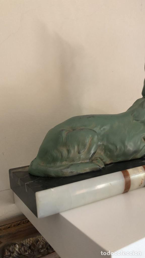 Antig&uuml;edades: Perro Art Dec&oacute; - Foto 4