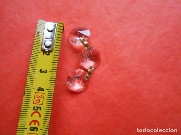 Oggetti Antichi: PIEZA CRISTAL LAGRIMA ARA&Ntilde;A REPARACION VIDRIO LAMPARA