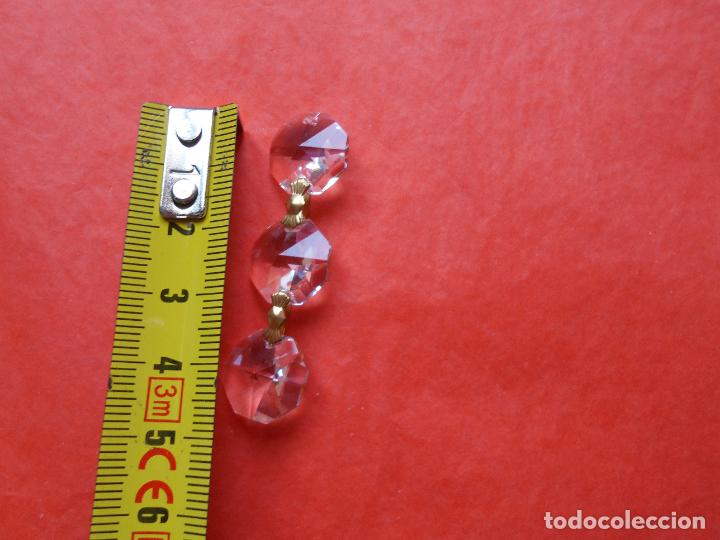 Oggetti Antichi: PIEZA CRISTAL LAGRIMA ARA&Ntilde;A REPARACION VIDRIO LAMPARA