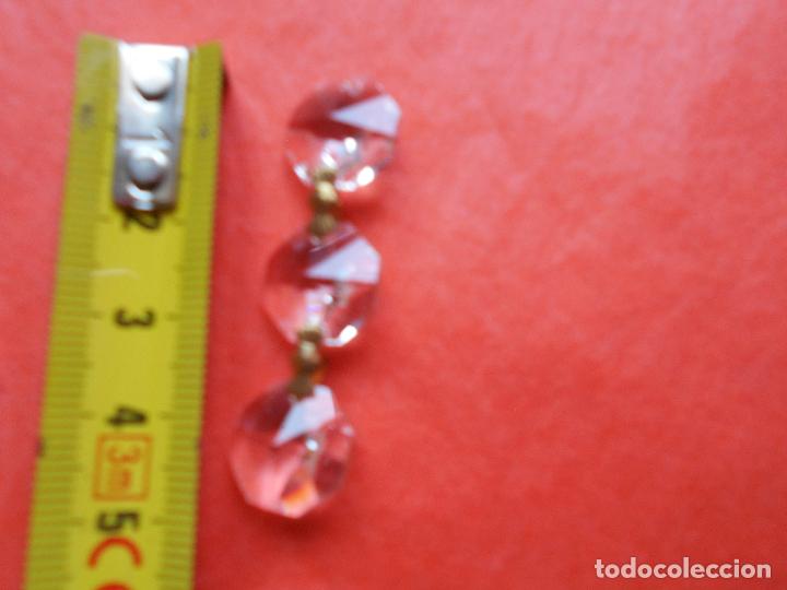 Oggetti Antichi: PIEZA CRISTAL LAGRIMA ARA&Ntilde;A REPARACION VIDRIO LAMPARA