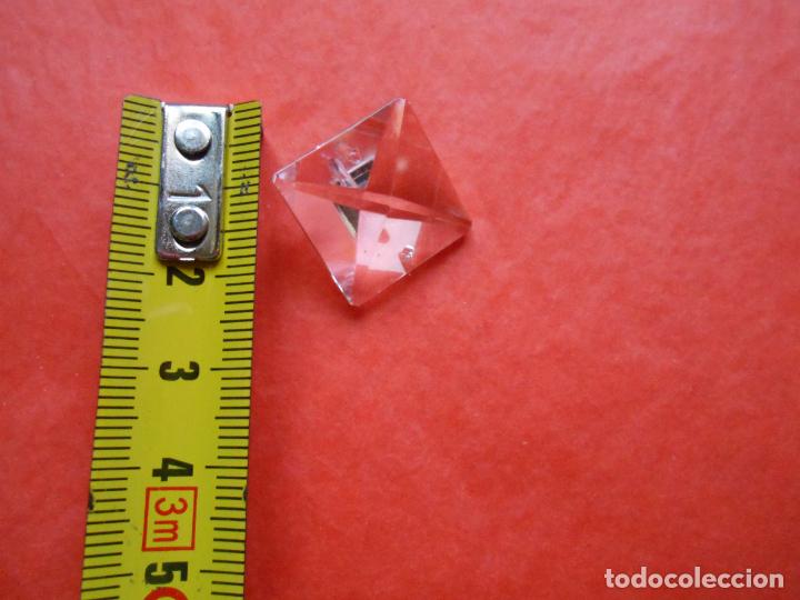 Oggetti Antichi: PIEZA CRISTAL LAGRIMA ARA&Ntilde;A REPARACION VIDRIO LAMPARA