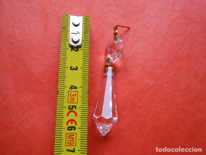 Oggetti Antichi: PIEZA CRISTAL LAGRIMA ARA&Ntilde;A REPARACION VIDRIO LAMPARA
