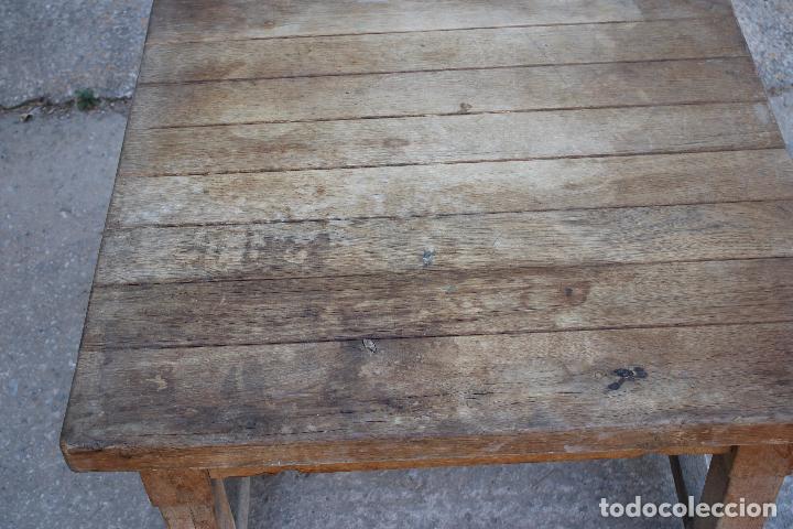 Antig&uuml;edades: mesa baja rustica - Foto 2