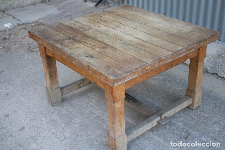 Antig&uuml;edades: mesa baja rustica - Foto 4