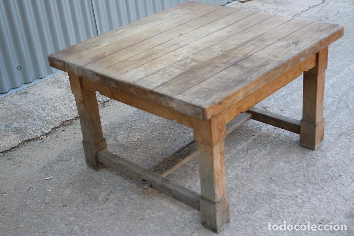 Antig&uuml;edades: mesa baja rustica - Foto 5