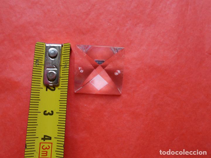 Oggetti Antichi: PIEZA CRISTAL LAGRIMA ARA&Ntilde;A REPARACION VIDRIO LAMPARA