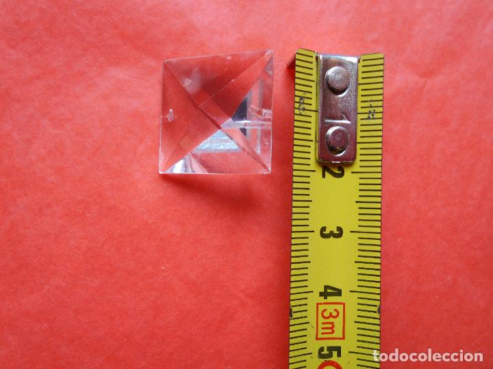 Oggetti Antichi: PIEZA CRISTAL LAGRIMA ARA&Ntilde;A REPARACION VIDRIO LAMPARA