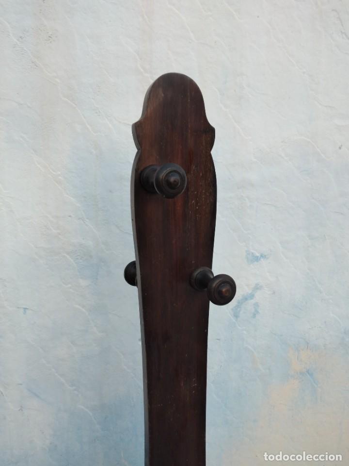 Antig&uuml;edades: ANTIGUO PERCHERO DE PIE DE MADERA NOBLE. - Foto 3