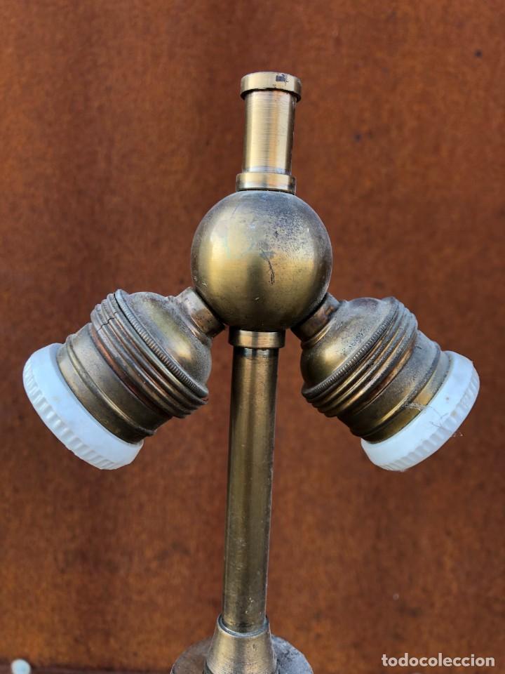 Antig&uuml;edades: LAMPARA DE PIE HIERRO FORJADO - Foto 6