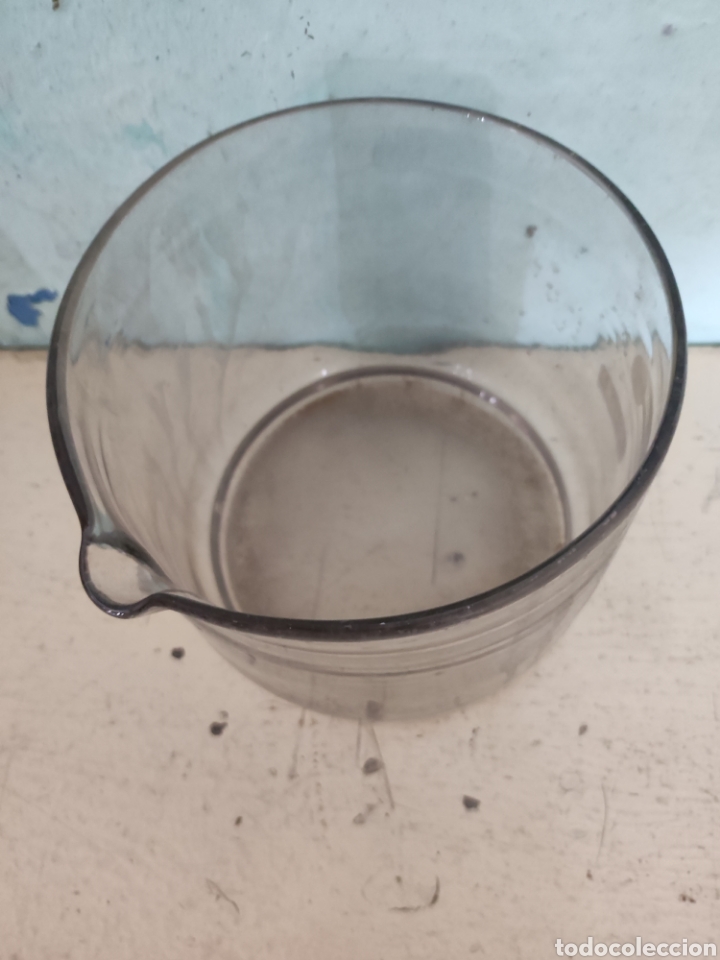 Antig&uuml;edades: Recipiente de cristal farmacia - Foto 2