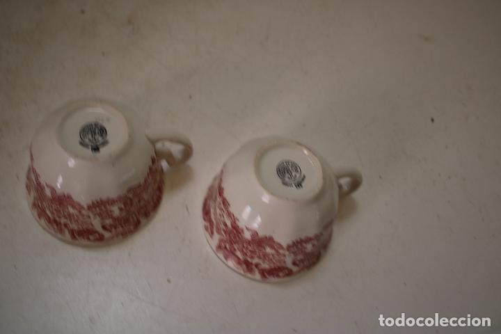 Antig&uuml;edades: 2 tazas rojas de la catuja - Foto 3