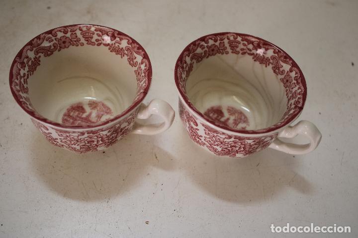 Antig&uuml;edades: 2 tazas rojas de la catuja - Foto 1