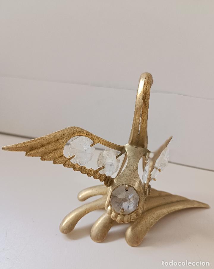 Antig&uuml;edades: CISNE DE LATON Y PIEDRAS - Foto 3