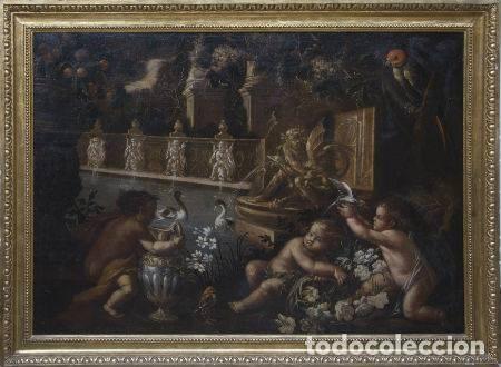 Antig&uuml;edades: BODEGON CON NI&Ntilde;OS - Foto 1