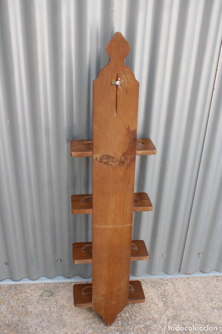 Antig&uuml;edades: mueble rustico repisa para jarras, tazas - Foto 2