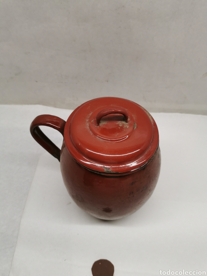 Antig&uuml;edades: Perola con tapa - Foto 2